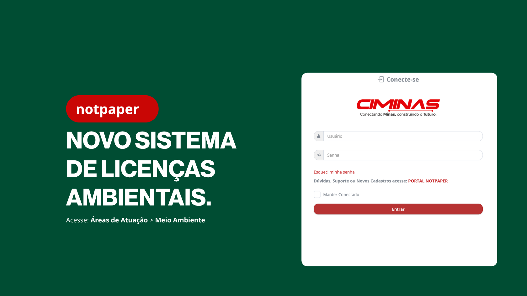 Novo acesso ao sistema de licenças ambientais: veja o que mudou e como entrar
