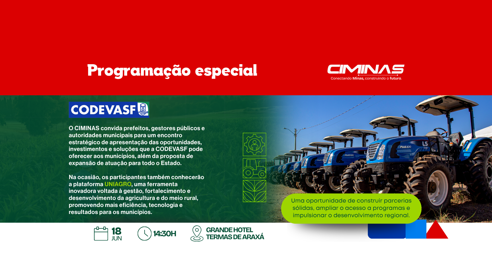 CIMINAS recebe a CODEVASF para apresentar oportunidades de desenvolvimento aos municípios consorciados