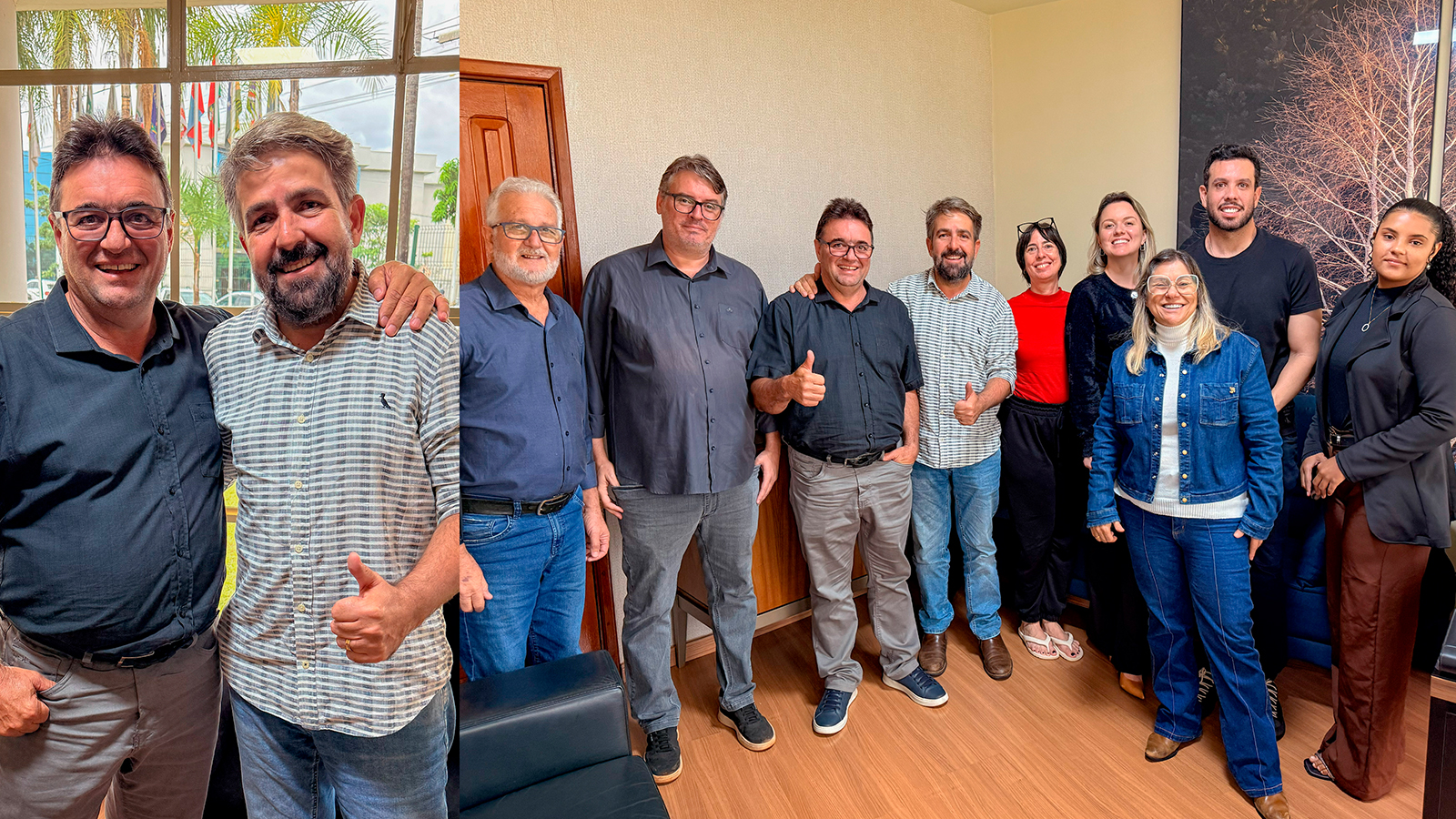 Prefeito de São Gonçalo do Abaeté visita o CIMINAS para conhecer novos serviços